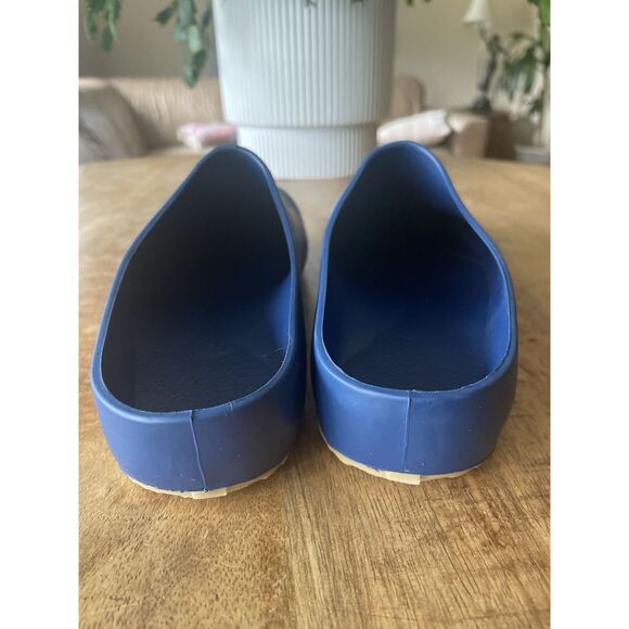 Sloggers Navy Blue Rubber Garden Clogs Women’s Size 9 Made in USA - Picture 4 of 8